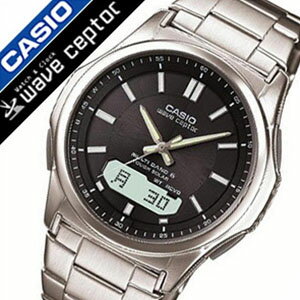 カシオウェーブセプター腕時計 CASIOWAVE CEPTOR時計 CASIO WAVE CEPTOR 腕時計 カシオ ウェーブセプター 時計 ソーラー電波腕時計 MULTIBAND6 メンズ ブラック WVA-M630D-1AJF 送料無料 観光 旅行 遠足 新生活 入学 卒業