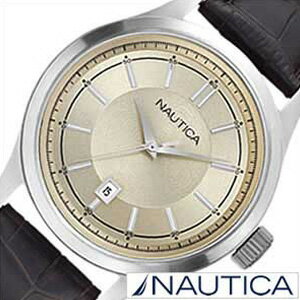 ノーティカ腕時計 NAUTICA時計 NAUTICA 腕時計 ノーティカ 時計 デイト スポーティ ドレス BFD104 CLASSIC SPORTY DRESS メンズ ライトブラウン A12619G アナログ おしゃれ ブランド 誕生日 新生活 プレゼント ギフト 2024 観光 旅行 遠足 入学 卒業