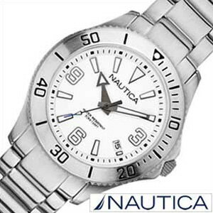 ノーティカ腕時計 NAUTICA時計 NAUTICA 腕時計 ノーティカ 時計 デイトM スポーツ アクティブ NAC102 SPORT ACTIVE レディース ホワイト A13504M アナログ シルバー ご褒美 おしゃれ 誕生日 新生活 プレゼント ギフト 観光 旅行 遠足 入学 卒業