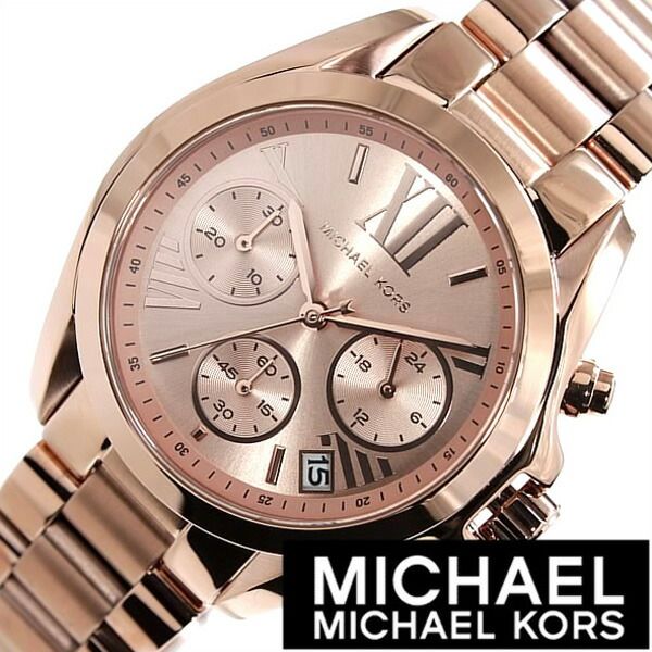 ブランド時計 レディース 腕時計 マイケルコース 時計 michaelkors マイケル michael kors マイケルコース腕時計 MICHAELKORS腕時計 ブラッドショー ミニ Bradshaw Mini MK5799 ピンクゴールド おしゃれ プレゼント ギフト 2024 観光 旅行 遠足 新生活 入学 卒業