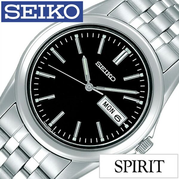 セイコー腕時計 SEIKO時計 SEIKO 腕時計 セイコー 時計 スピリット SPIRIT メンズ ブラック SCXC013 メタル ベルト 限定 シルバー シンプル ご褒美 おしゃれ 誕生日 プレゼント 新社会人 入学 卒業 ギフト