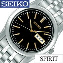 セイコー腕時計 SEIKO時計 SEIKO 腕時計 セイコー 時計 スピリット SPIRIT メンズ ブラック SCXC015 メタル ベルト 正規品 限定 シルバー シンプル ゴールド ご褒美 おしゃれ 誕生日 新生活 プレゼント ギフト 2024 観光 旅行 遠足 入学 卒業