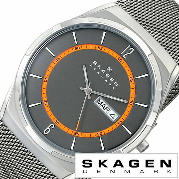 スカーゲン腕時計 SKAGEN時計 SKAGEN 腕時計 スカーゲン 時計 メンズ グレー SKW6007 ブランド 防水 ステンレス ベルト シルバー フォーマル おしゃれ プレゼント 新社会人 入学 卒業 ギフト 誕生日