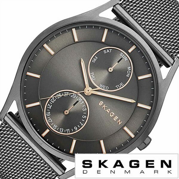 スカーゲン ビジネス腕時計 レディース スカーゲン 腕時計 SKAGEN 時計 スカーゲン腕時計 SKAGEN時計 ホルスト Holst メンズ レディース グレー SKW6180 人気 流行 ブランド 防水 革 ベルト レザー 北欧 薄型 誕生日 プレゼント ギフト 2024 観光 旅行 遠足 新生活 入学 卒業