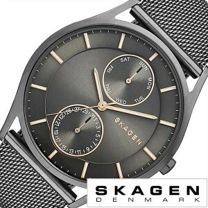 スカーゲン 腕時計 SKAGEN 時計 スカーゲン腕時計 SKAGEN時計 ホルスト Holst メンズ レディース グレー SKW6180 [ 人気 流行 ブランド 防水 革 ベルト レザー 北欧 薄型 ] 誕生日 プレゼント ギフト 2024 観光 旅行 遠足