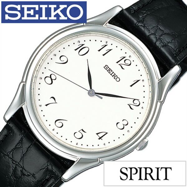 セイコー腕時計 SEIKO時計 SEIKO 腕時計 セイコー 時計 スピリット SPIRIT メンズ ホワイト SBTB005 革 ベルト 防水 ブラック シルバー ご褒美 おしゃれ 誕生日 プレゼント 新社会人 入学 卒業 ギフト
