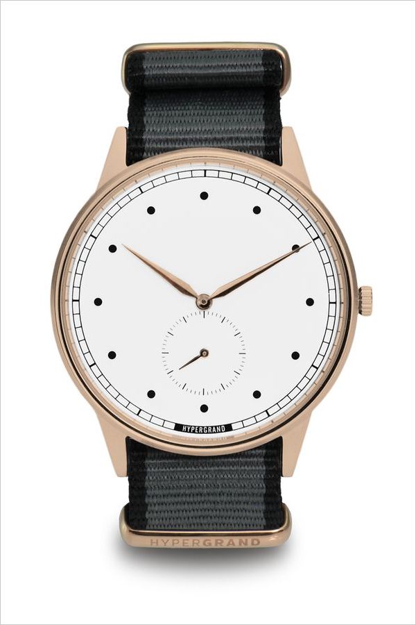 ハイパーグランド腕時計 HYPER GRAND 腕時計 ハイパー グランド 時計 シグネチャー ナトー SIGNATURE NATO メンズ レディース 白 NWSGRWGREY [ 正規品 カジュアル おすすめ シンガポール 替えベルト おしゃれ ブランド 防水 ] 新生活 プレゼント ギフト