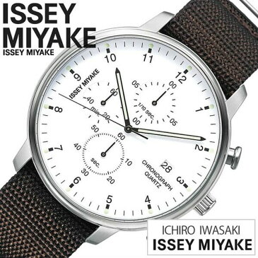 イッセイミヤケ 腕時計[ISSEYMIYAKE 時計]イッセイ ミヤケ 時計[ISSEY MIYAKE 腕時計]岩崎 一郎 シィ ICHIRO IWASAKI [C] メンズ ホワイト NYAD006 [ナイロン ベルト ブランド デザイナーズ プロダクトデザイン プレゼント ギフト 祝い おしゃれ 腕時計]