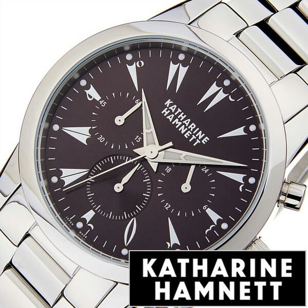 キャサリンハムネット腕時計 KATHARINE HAMNETT 腕時計 キャサリン ハムネット 時計 クロノグラフ 5 CHRONOGRAPH V メンズ パープルグレー KH20A5-B29 正規品 人気 ブランド トレンド おすすめ 高級 イギリス アンティーク メタル 新生活 プレゼント ギフト 入学 卒業