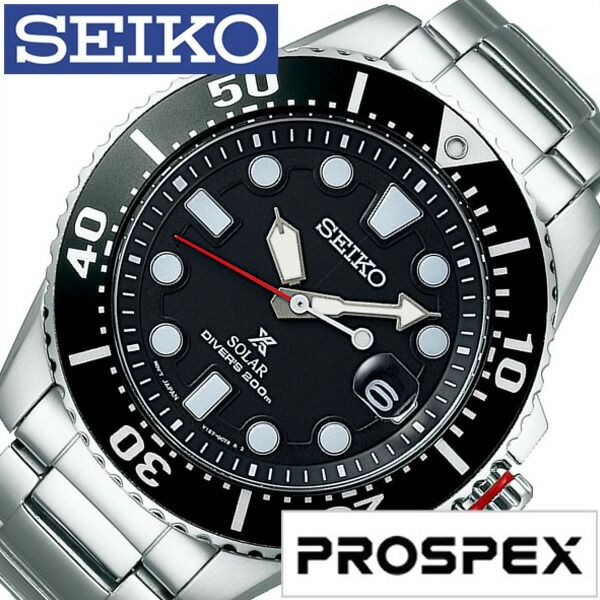 セイコー腕時計 SEIKO時計 SEIKO 腕時計 セイコー 時計 プロスペックス PROSPEX メンズ ブラック SBDJ017 新作 人気 正規品 ブランド 防水 電池交換不要 ソーラー ダイバーズ スポーツ マリン メタル シルバー おしゃれ 誕生日 プレゼント ギフト 観光 旅行 新生活 入学