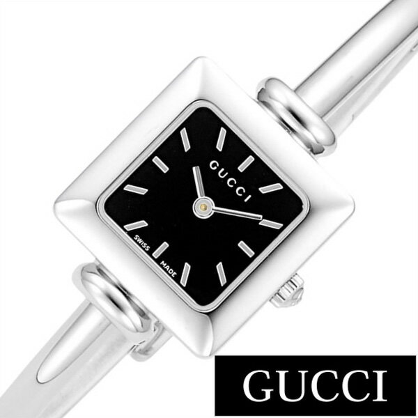 グッチ 腕時計 華奢 GUCCI 時計 1900 シリーズ レディース ブラック YA019517 [ 新作 人気 ブランド 防水 高級 おすすめ ファッション メタル シルバー おしゃれ ] 誕生日 新生活 プレゼント ギフト クリスマス 2022