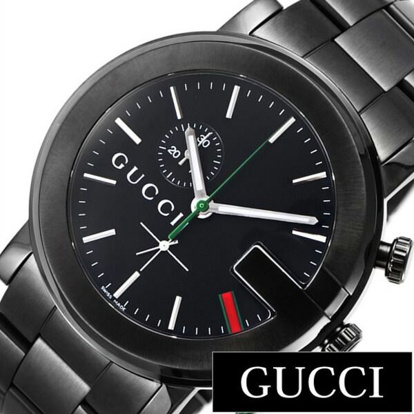 グッチ 腕時計 GUCCI 時計 シリーズ Gクロノ G-Chrono メンズ ブラック YA101331 新作 人気 ブランド 防水 高級 おすすめ ファッション メタル おしゃれ 誕生日 新生活 プレゼント ギフト 観光 旅行 遠足 入学 卒業