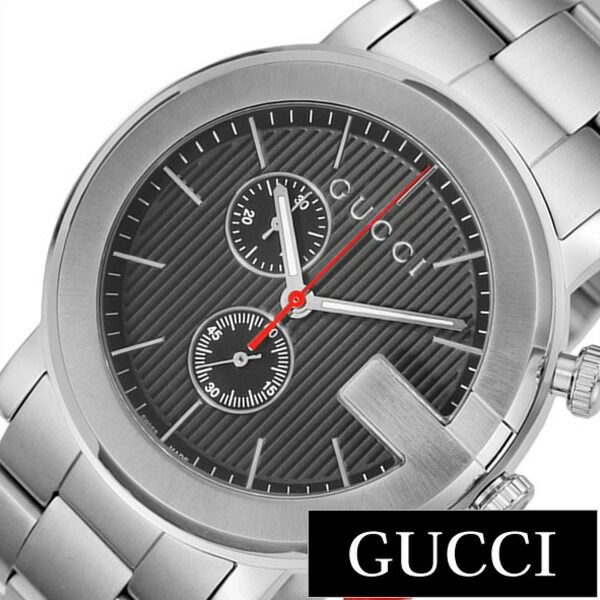 グッチ腕時計 GUCCI時計 GUCCI 腕時計 グッチ 時計 Gクロノ G-Chrono メンズ ブラック YA101361 ペアウォッチ 人気 ブランド 防水 高級 おすすめ リクルート 就活 ファッション 名入れ メタル シルバー おしゃれ 送料無料 誕生日 新生活 プレゼント ギフト 入学 卒業