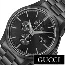 グッチ腕時計 GUCCI時計 GUCCI 腕時計 グッチ 時計 Gタイムレスクロノ G Timeless Chrono メンズ ブラック YA126274 ペアウォッチ ブランド 防水 高級 おすすめ リクルート 就活 名入れ おしゃれ 新生活 プレゼント ギフト 観光 旅行 遠足 入学 卒業