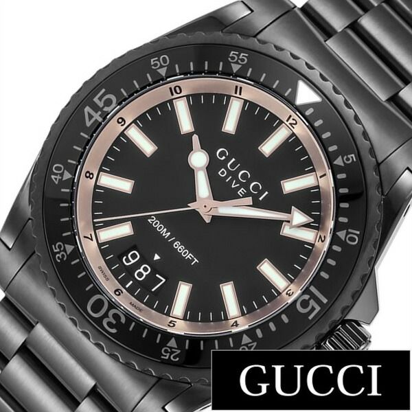 グッチ 腕時計 GUCCI 時計 ダイブ シリーズ DIVE メンズ ブラック YA136213 新作 ペアウォッチ 人気 ブランド 防水 高級 おすすめ リクルート 就活 名入れ おしゃれ 誕生日 新生活 プレゼント ギフト 観光 旅行 遠足 入学 卒業