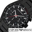 EMPORIO ARMANI 腕時計 エンポリオ アルマーニ 時計 メンズ クロノグラフ ブラック AR6094 新作 人気 トレンド ブランド 高級 EA エンポリ おすすめ オシャレ タキメーター メタル おしゃれ 誕生日 新生活 プレゼント ギフト 観光 旅行 遠足 入学 卒業