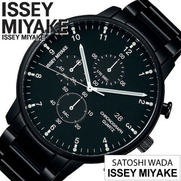 イッセイ ミヤケ腕時計 ISSEY MIYAKE時計 MIYAKE 腕時計 ミヤケ 時計 シー C メンズ ブラック NYAD008 正規品 新作 ブランド 人気 デザイナーズ メタル クロノグラフ おしゃれ 誕生日 新生活 プレゼント ギフト 観光 旅行 遠足 入学 卒業