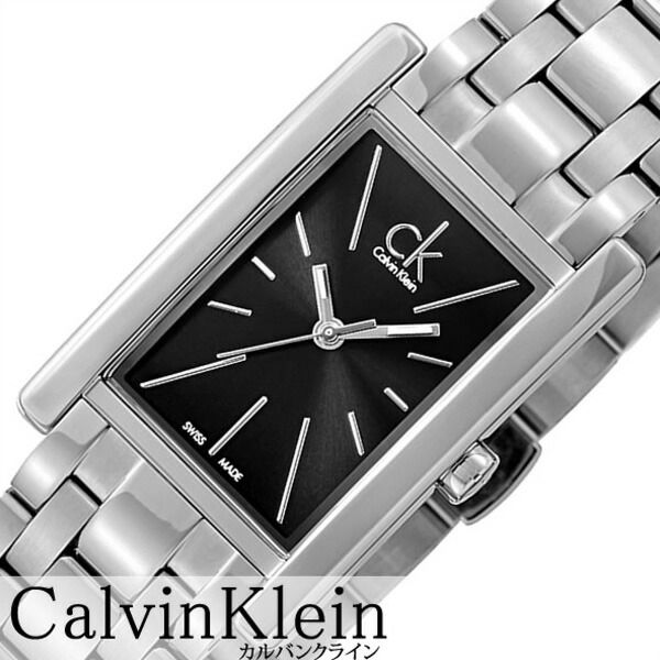 カルバンクライン腕時計 Calvin Klein時計 Klein 腕時計 カルバンクライン 時計 リファイン REFINE レディース ブラック K4P23141 人気 ブランド シーケー スイス メタル スクエア 誕生日 新生活 プレゼント ギフト 観光 旅行 遠足 入学 卒業