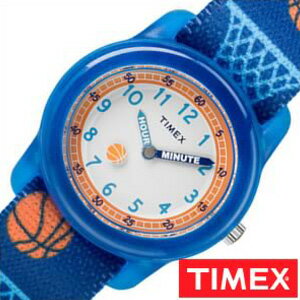 TIMEX 腕時計 タイメックス 時計 タイムティーチャー TIME TEACHERS 男の子 おしゃれ ホワイト 白 TW7C16800 正規品 子供用 キッズウォッチ ラウンド シリコン ストラップ バスケット オレンジ ネイビー 入園 新生活 プレゼント ギフト 2024 入学 卒業