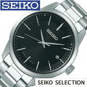 SEIKO 腕時計 セイコー 時計 セイコーセレクション SELECTION メンズ ブラック SBTM255 正規品 ビジネス スーツ オフィスカジュアル シンプル ラウンド メタル 電池交換不要 ソーラー 電波時計 新生活 プレゼント ギフト 2024 観光 旅行 遠足 入学 卒業