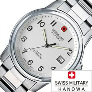 スイスミリタリー腕時計 SWISSMILITARY時計 SWISS MILITARY HANOWA 腕時計 スイス ミリタリー ハノワ 時計 クラシック CLASSIC メンズ ホワイト ML-282 正規品 人気 防水 メタル シルバー カレンダー 誕生日 新生活 プレゼント ギフト 観光 旅行 遠足 入学 卒業