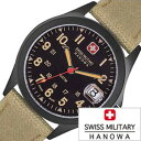 スイスミリタリー腕時計 SWISSMILITARY時計 SWISS MILITARY HANOWA 腕時計 スイス ミリタリー ハノワ 時計 クラシック CLASSIC メンズ ブラック ML-388 正規品 人気 防水 布 ベージュ カレンダー 誕生日 新生活 プレゼント ギフト 観光 旅行 遠足 入学 卒業