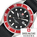 スイスミリタリー腕時計 SWISSMILITARY時計 SWISS MILITARY HANOWA 腕時計 スイス ミリタリー ハノワ 時計 ネイビー NAVY メンズ ブラック ML-416 正規品 人気 防水 ナイロン カレンダー 誕生日 新生活 プレゼント ギフト 観光 旅行 遠足 入学 卒業