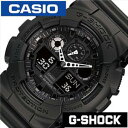 カシオ腕時計 CASIO時計 CASIO 腕時計 カシオ ジーショック 頑丈な 時計 防塵 G-SHOCK メンズ ブラック GA-100-1A1JF 正規品 Gショック 耐衝撃 タフ アウトドア カジュアル ストリート アナデジ ブランド プレゼント ギフト(2)