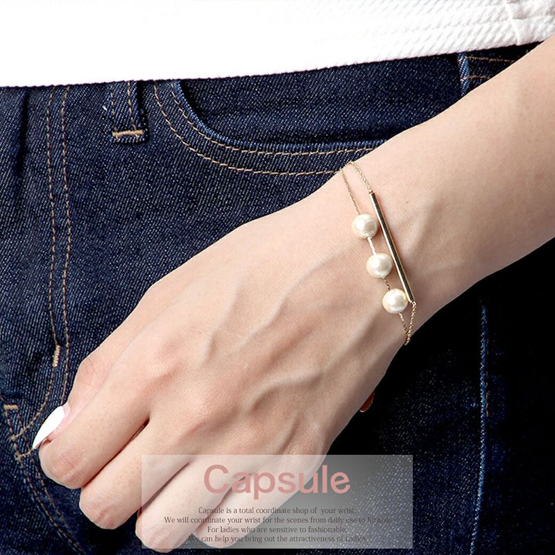 重ね付けにおすすめ レディース アクセ 女性向け クリスマス プレゼント 妻 彼女 パール ガラス きらき..