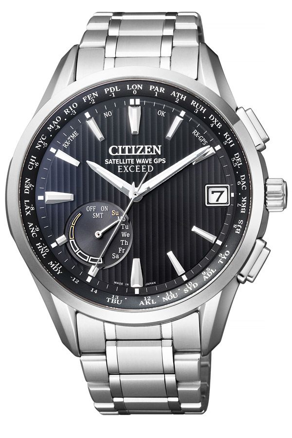 ソーラー シチズンエクシード腕時計 CITIZENEXCEED時計 CITIZEN EXCEED 腕時計 シチズン エクシード 時計 メンズ 男性 用 夫 彼氏 ブラック CC3050-56F [ ラウンド エコ ドライブ GPS おしゃれ ファッション ブランド ] 誕生日 新生活 プレゼント ギフト クリスマス