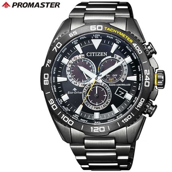 シチズン腕時計 CITIZEN時計 CITIZEN 腕時計 シチズン 時計 プロマスター ランド エコ・ドライブ電波 PROMASTER LAND メンズ 男性 ブラック CB5037-84E 正規品 ソーラー 電波 海外 出張 旅行 防水 ブランド 新生活 プレゼント ギフト
