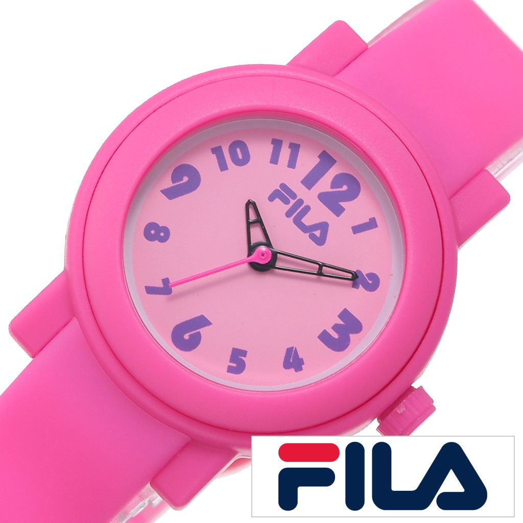 フィラ腕時計 FILA時計 FILA 腕時計 フィラ 時計 ピンク FL-38-202-004 人気 おすすめ ブランド 防水 ラバー 丸型 ラウンド マルチカラー カラフル 親子 中学生 高校生 韓国 スポーツ おしゃれ かわいい 誕生日 新生活 プレゼント ギフト 観光 旅行 入学 卒業