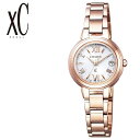citizen サクラピンク ソーラー シチズン腕時計 CITIZEN時計 腕時計 シチズン 時計 クロスシー xC レディース シルバー ES9435-51A 正規品 エコ・ドライブ 電波 シンプル ブランド カレンダー ラウンド ファッション プレゼント ギフト