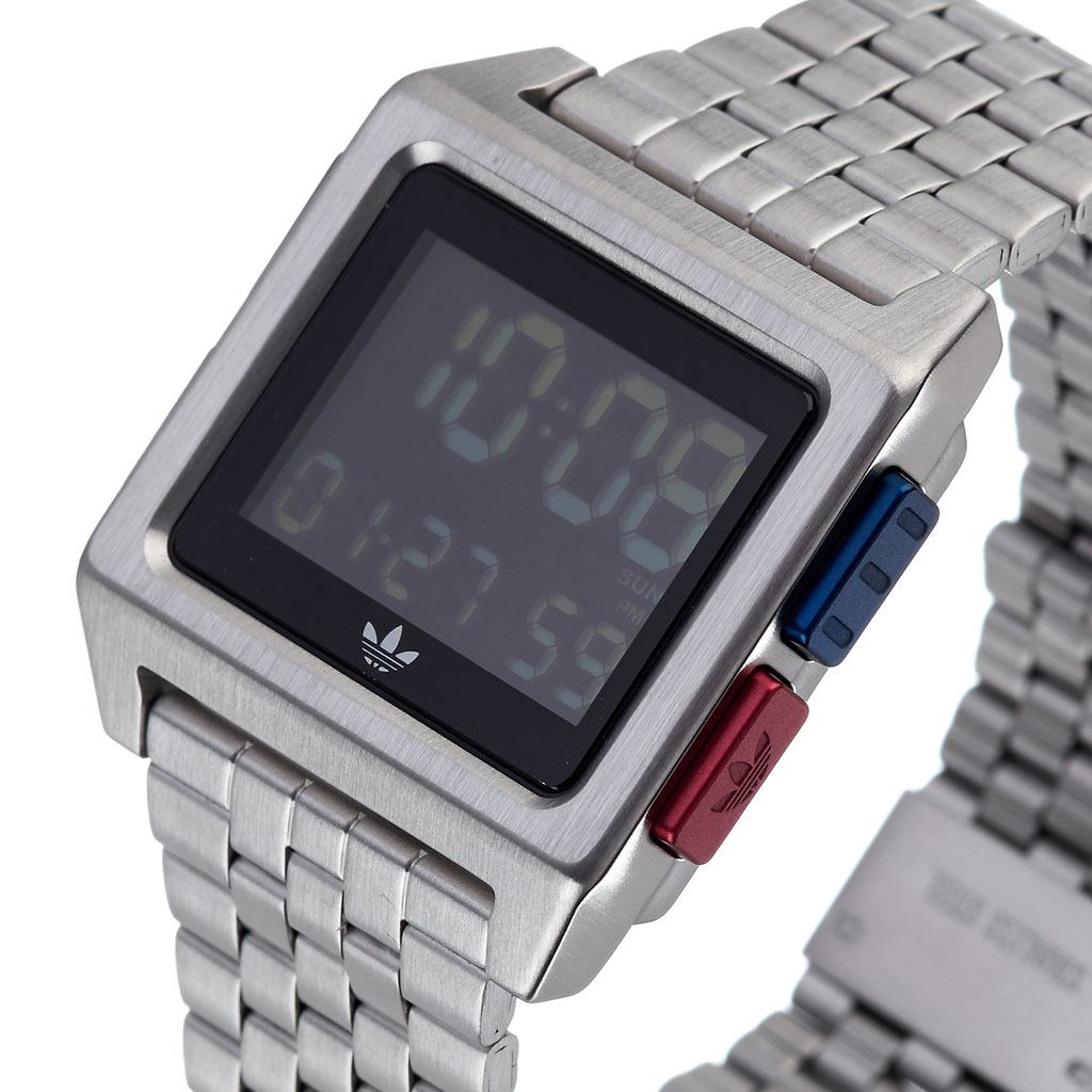 アディダス腕時計 adidas時計 adidas 腕時計 アディダス 時計 アーカイブエム1 ARCHIVE_M1 ペアウォッチ ブラック 黒 Z01-2924-00 ブランド お洒落 スクエア 四角 韓国 ストリート 新生活 プレゼント ギフト 旅行 遠足 入学 卒業