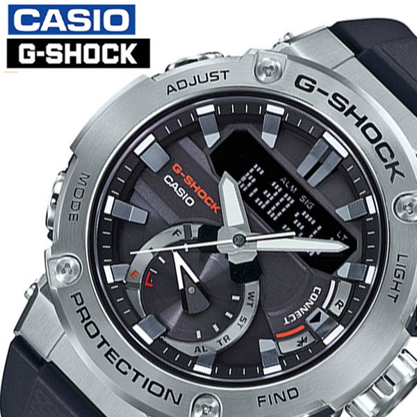 [7年延長保証対象]カシオ時計 CASIO腕時計 ジーショックジースチール G-SHOCKG-STE ...