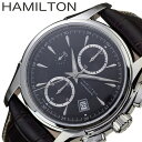 自動巻き ハミルトン ジャズマスター クロノ デイデイト 腕時計 HAMILTON時計 HAMILTON 時計 JAZZMASTER AUTOCHRONO メンズ ブラック H32616533 ブランド 防水 クロノグラフ 男性 機械式 プレゼント ギフト 新生活 入学 卒業