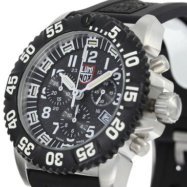 ルミノックス腕時計 LUMINOX時計 LUMINOX 腕時計 ルミノックス 時計 メンズ ブラック LM-3181 [ ミリタリー クロノグラフ 日付カレンダー NAVY SEAL ネイビーシールズ 軍隊 アメリカ 特殊部隊 頑丈防水 おしゃれ ]