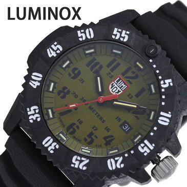 ルミノックス腕時計 LUMINOX時計 LUMINOX 腕時計 ルミノックス 時計 マスター カーボン シールズ MASTER CARBON SEAL 3800 SERIES メンズ カーキ 3813 [ 日付カレンダー 回転ベゼル 頑丈防水 男性 おしゃれ プレゼント ブランド ]