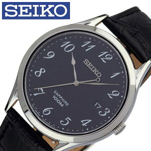 [当日出荷] セイコー腕時計 SEIKO時計 SEIKO 腕時計 セイコー 時計 メンズ 男性 ブラック SGEH77P1 [ ブランド 逆輸入 定番 おしゃれ ファッション フォーマル スーツ 営業 商社 プレゼント ギフト ] 誕生日