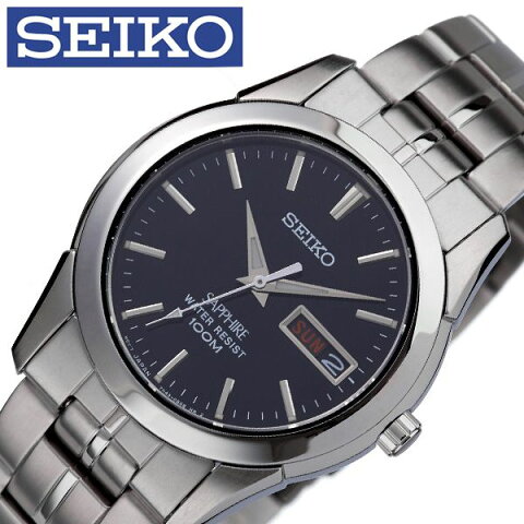 [あす楽]セイコー腕時計 SEIKO時計 SEIKO 腕時計 セイコー 時計 メンズ 男性 ブラック SGG715P1 [ 人気 ブランド 逆輸入 定番 おしゃれ ファッション フォーマル スーツ 営業 商社 プレゼント ギフト ] 誕生日 冬ギフト