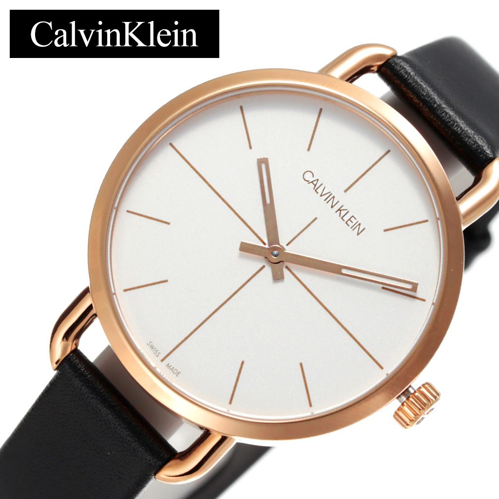 カルバンクライン 腕時計（レディース） カルバンクライン腕時計 CalvinKlein時計 Calvin Klein 腕時計 カルバン クライン 時計 イーブンエクステンション Even Extension レディース ホワイト K7B236C6 ブランド ck シンプル おしゃれ カジュアル 新生活 プレゼント ギフト 観光 旅行 遠足 入学 卒業