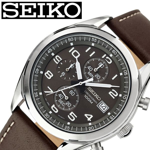 セイコー腕時計 SEIKO時計 SEIKO 腕時計 セイコー 時計 メンズ メタルブラウン SSB275P1 人気 ブランド おすすめ 防水 革ベルト レザー ベルト カレンダー 限定 社会人 スーツ 仕事 ビジネス時計 彼氏 大人 かっこいい カジュアル 上品 新生活 プレゼント ギフト 旅行 入学