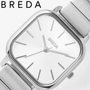 [あす楽]ブレダ腕時計 BREDA時計 BREDA 腕時計 ブレダ 時計 エステル ESTHER レディース ホワイト BREDA-1735C [ 正規品 新作 人気 ブランド 高級 スクエア 四角 シンプル クラシカル 可愛い オシャレ スーツ 仕事 プレゼント ギフト ] 誕生日 冬ギフト