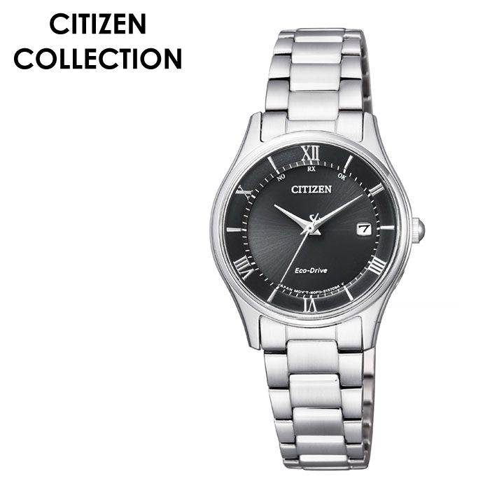シチズン腕時計 CITIZEN時計 CITIZEN 腕時計 シチズン 時計 コレクション COLLECTION レディース ブラック ES0000-79E 人気 正規品 ブランド 防水 電波 ソーラー ファッション 誕生日 新生活 プレゼント ホワイトデー ギフト 旅行