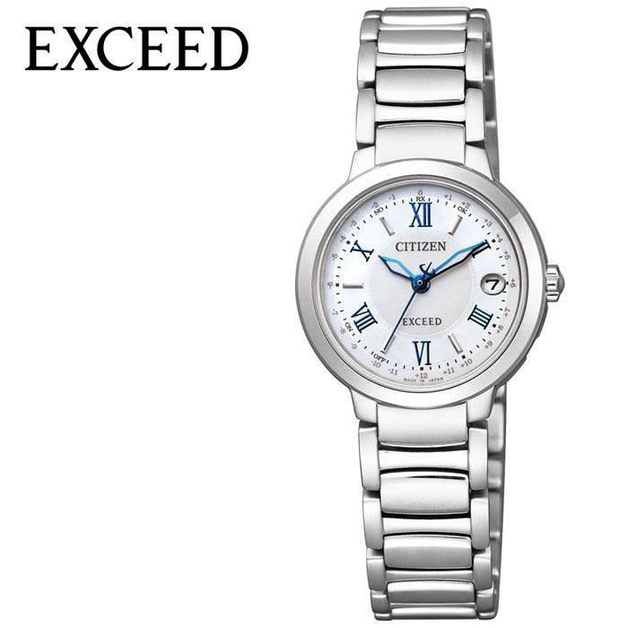 乐天商城 - シチズン腕時計 CITIZEN時計 CITIZEN 腕時計 シチズン 時計 エクシード EXCEED レディース ホワイト ES9320-52W 正規品 ブランド 防水 蝶貝 パール パーフェックス 電波 ソーラー 新生活 プレゼント 新社会人 入学 卒業 ギフト 旅行 遠足 母の日