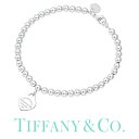 ティファニー リターン トゥ ティファニー ブレスレット Tiffany＆co ジュエリー Return to Tiffany レディース 23984024 女性 ブランド おしゃれ シンプル タグ ミニ 華奢 ハート シルバー925 TBR 成人式 新社会人 プレゼント ギフト 観光 旅行 遠足 新生活 入学 卒業