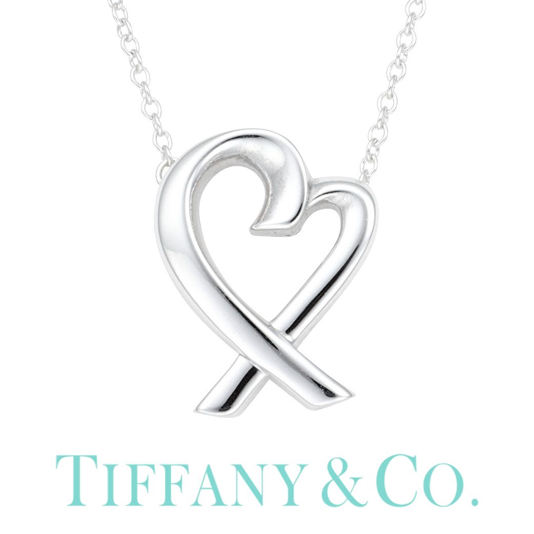 [当日出荷] ラビングハート パロマピカソ X ティファニー ネックレス Tiffany＆co ジュエリー Paloma Picasso レディース 33834764 [ 誕生日 女性 ブランド おしゃれ シンプル ピカソ ペンダント スモール シルバー925 ] TNE 成人式 新社会人 プレゼント ギフト