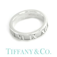 ティファニー アトラス (純正紙袋＆BOX付き) 【9号】指輪 レディース リング シンプル おしゃれ Tiffany＆co ブランド The Tiffany Atlas Co llection 23416654 [ 女性 彼女 誕生日 プレゼント ギフト ペアリング シンプル シルバー925 ]