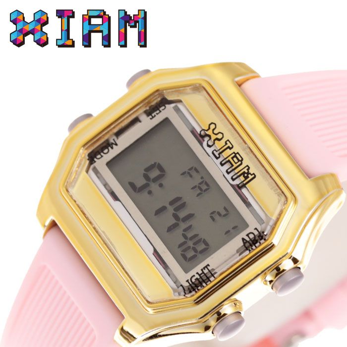アイアムザウォッチ腕時計 I AM THE WATCH時計 WATCH 腕時計 アイアムザウォッチ 時計 レディース キッズ 液晶 IAM-KIT14 デジタル ペア KIDS 子供 こども 子ども 小学生 中学生 高校生 スポーツ プレゼント ギフト 新生活 入学 卒業