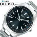 [ 5年保証 ] セイコー腕時計 SEIKO時計 SEIKO 腕時計 セイコー 時計 ワイアード トウキョウ ソラ WIRED TOKYO SORA メンズ 男性 AGAB411 正規品 ブランド 東京 空 防水 Bluetooth スマートフォン ビジネス シンプル おしゃれ プレゼント ギフト その1